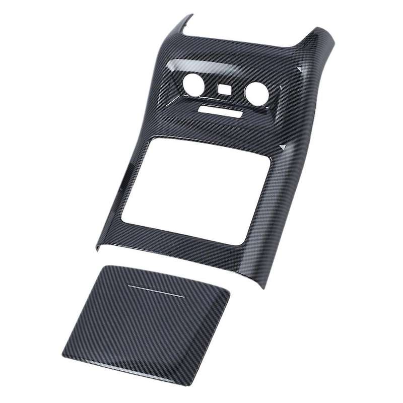 Car Accessories Carbon Fiber Abs Car Rear Air Outlet Vent Cover Trim