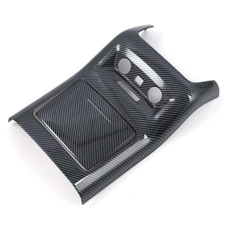 Car Accessories Carbon Fiber Abs Car Rear Air Outlet Vent Cover Trim