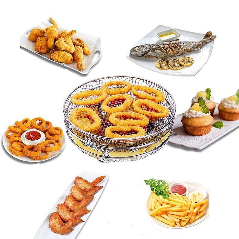 Air Fryer Accessories Three Stackable Racks