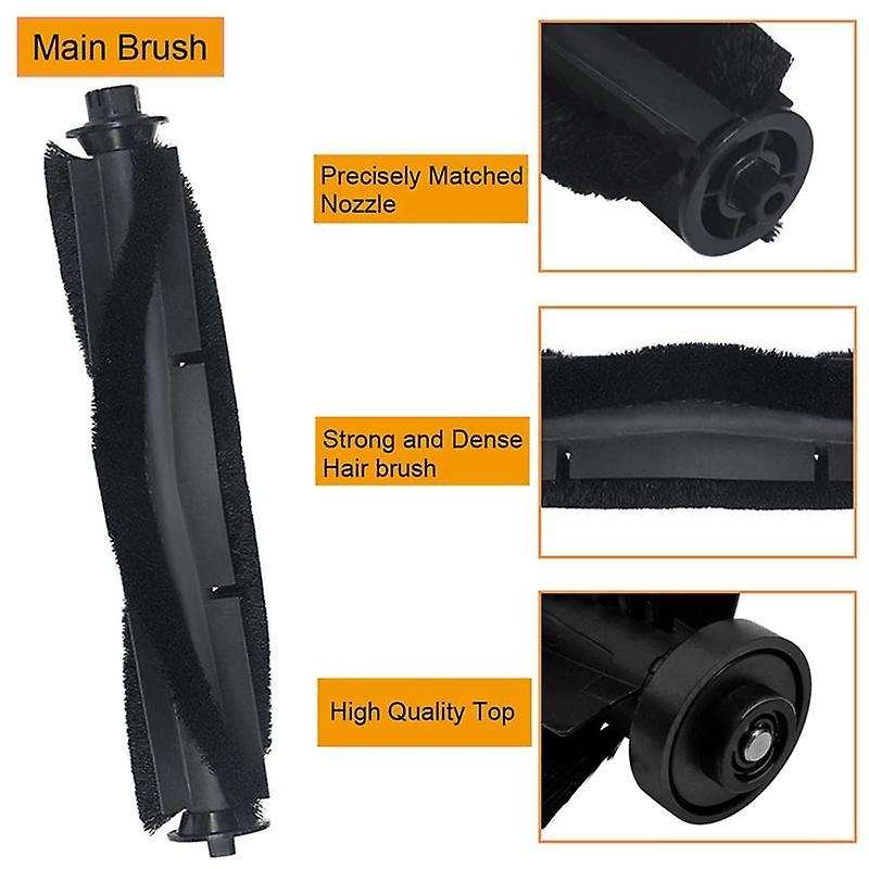 Replacement Parts Roller Brush Side Brush Hepa Filter for Proscenic
