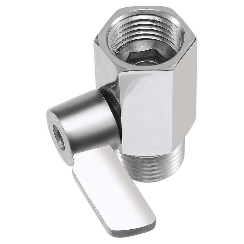 Shower Head Shut Off Valve,304 Stainless Steel Mini Ball Valve,2 Pack