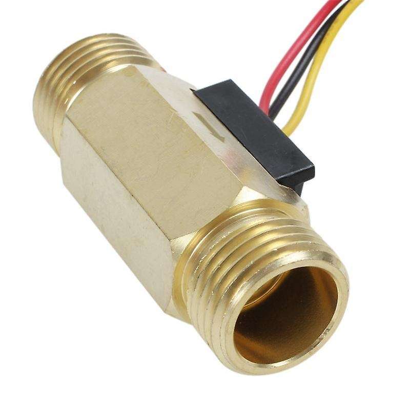 3x 1/2pt Water Flow Sensor Switch Control Meter Flowmeter 1.5-30l/min