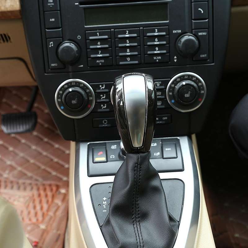 Car Gear Shift Knob Head Cover Trim Sticker(carbon )