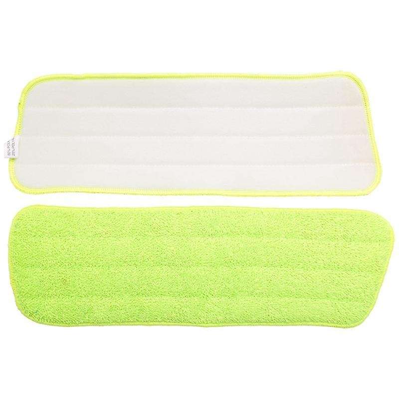 12pc Spray Mop Replacement Pads Reusable (green & Red)