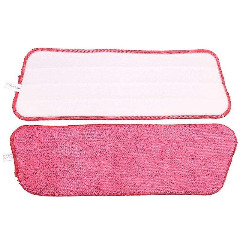12pc Spray Mop Replacement Pads Reusable (green & Red)