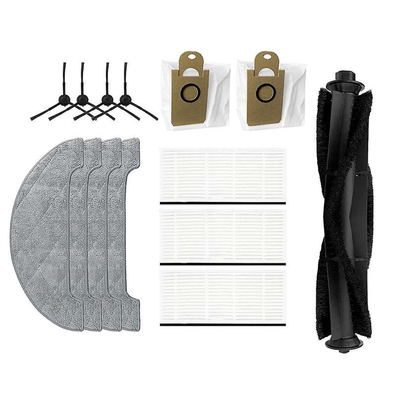 14pcs Main Side Brush Dust Bag Hepa Filter Mop Cloth for Viomi S9