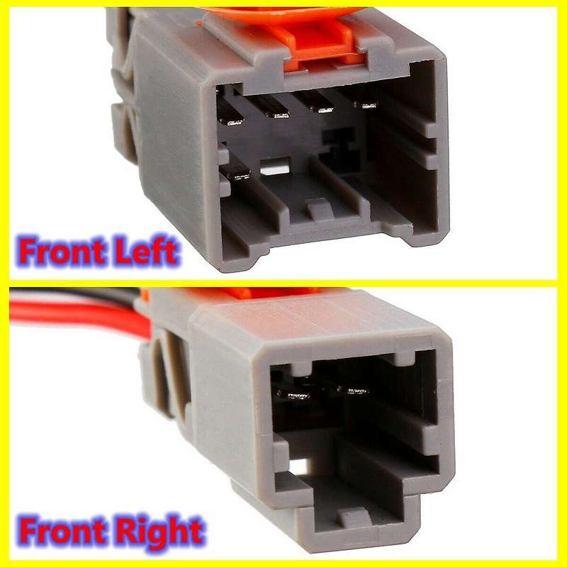 Front Left+right Door Lock Actuator for 1997-2001 Honda Prelude/ Cr-v