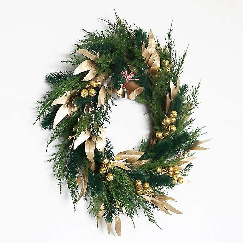 Christmas Wreath Pine Wreath for Front Door Wall Window Decoration