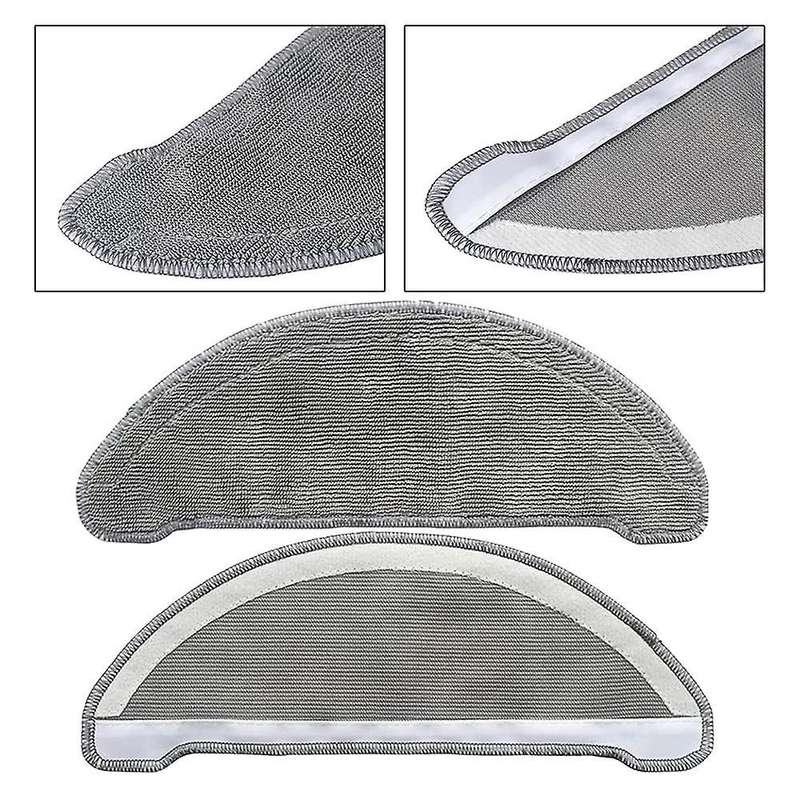8 Pcs for Roidmi Eve Plus Dust Bag Mops Cloth Roller Brush Side Brush