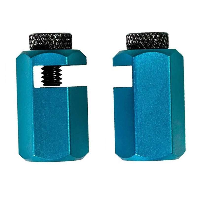 2pcs Tall Stair Gauges for Layout Framing Square Attachment (blue)