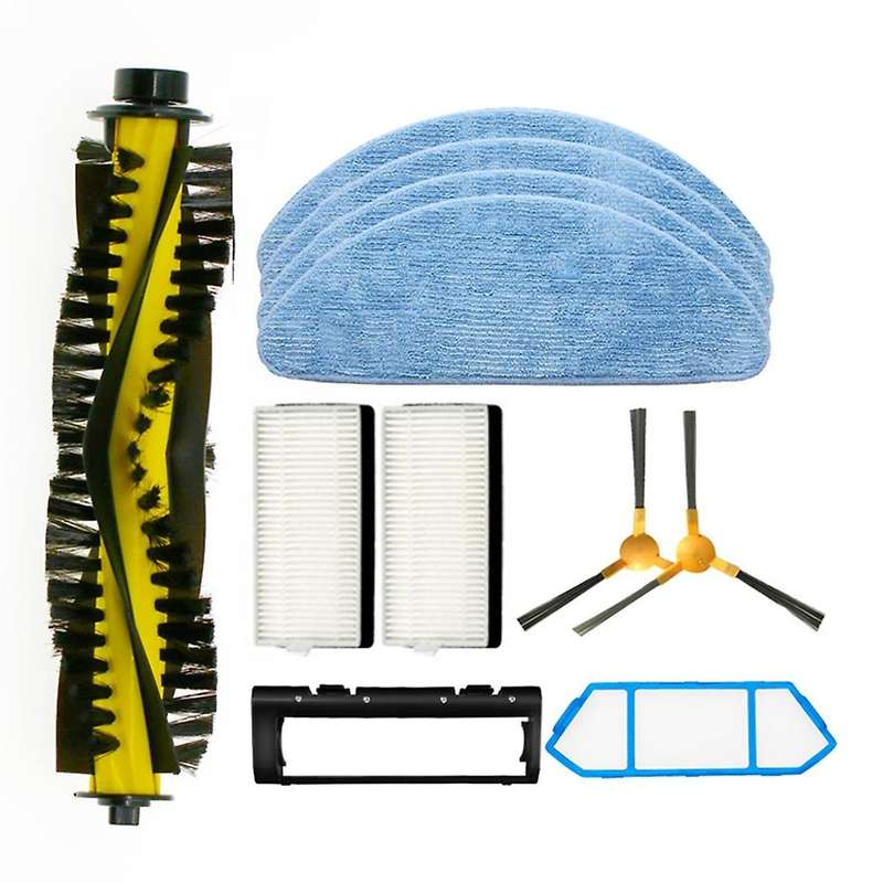 11pcs Hepa Filter Mop Main Brush for Neatsvor X500 X520 X600