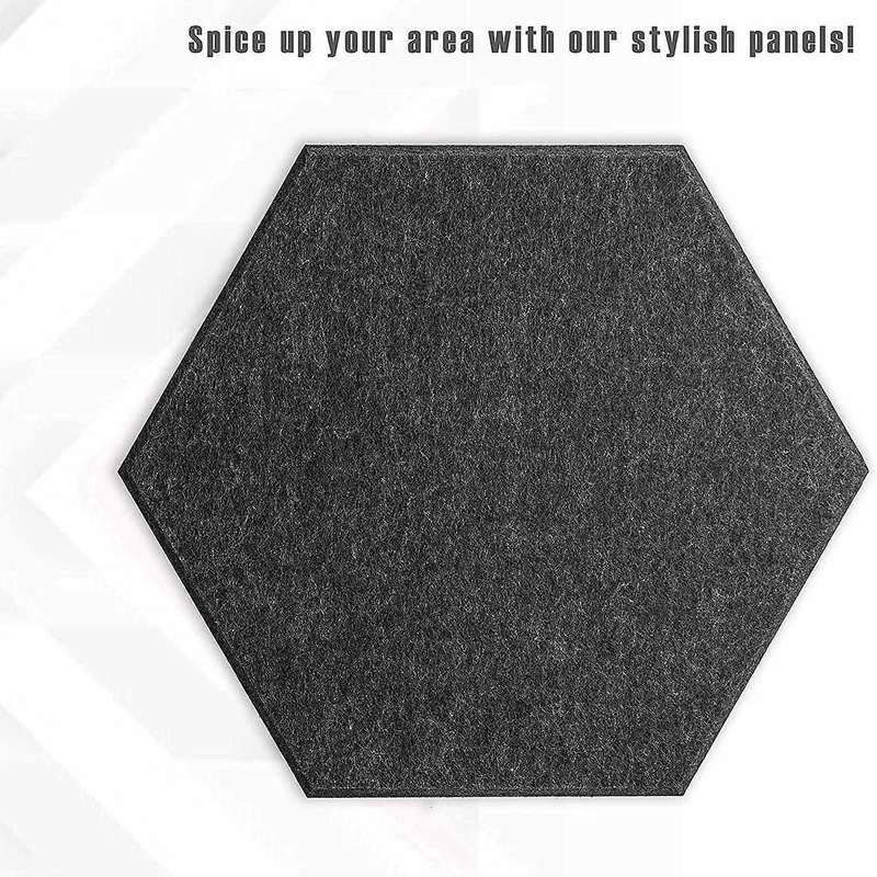 Hexagon Acoustic Panels Sound Proof Padding Sound Dampening Panels
