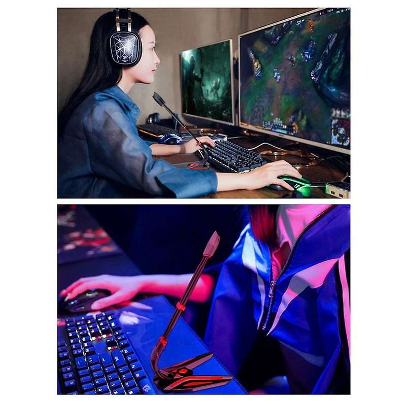 Computer Gaming Microphone for Pc Desktop Recording Chatting, Usb