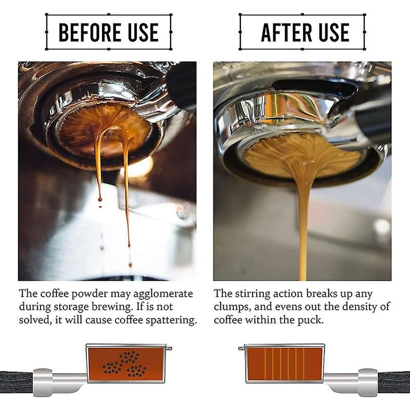 Espresso Coffee Stirrer, for Distribution, Needle Type Distributor, A