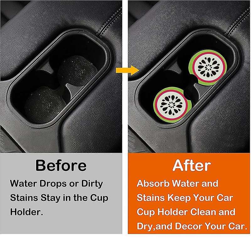 Sublimation Blanks 2.75 Inch Car Coasters,for Crafts Heat Press