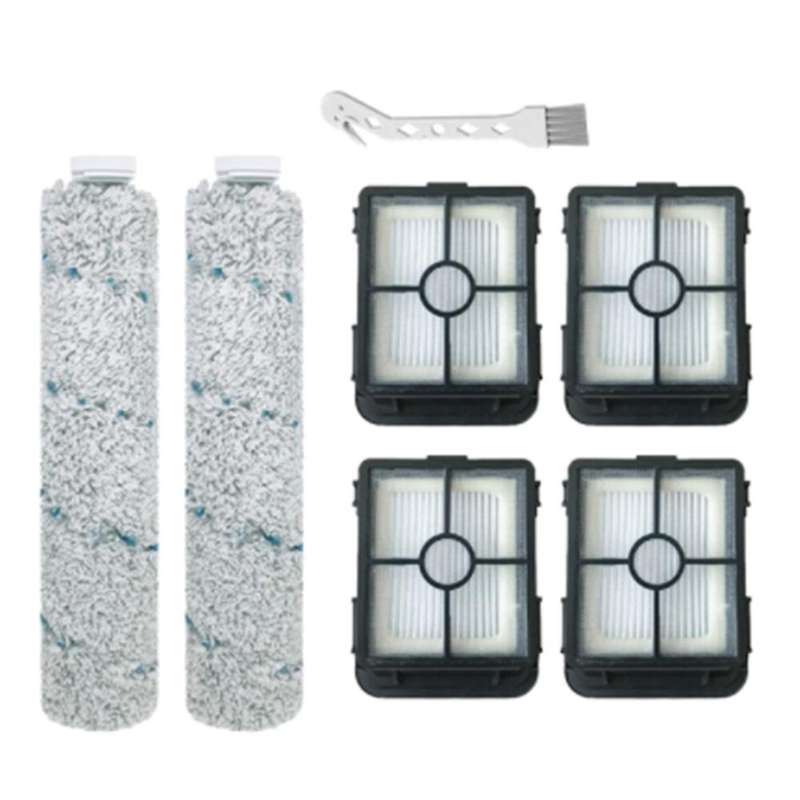 7pcs Roller Brush Filter Set for Bissell Crosswave Cordless Max