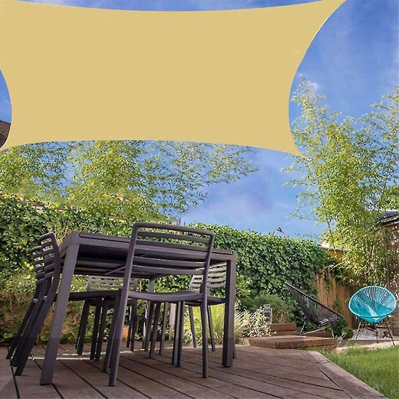 Sun Shade Sail Canopy 3x3x3meter Cover for Patio Outdoor(green)