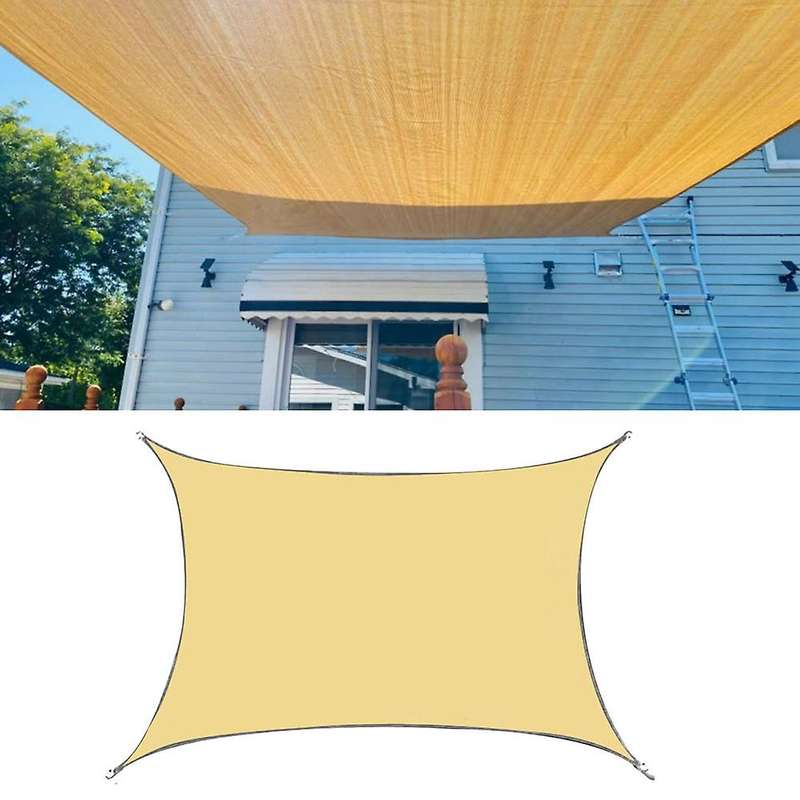 Sun Shade Sail Canopy 3x3x3meter Cover for Patio Outdoor(green)