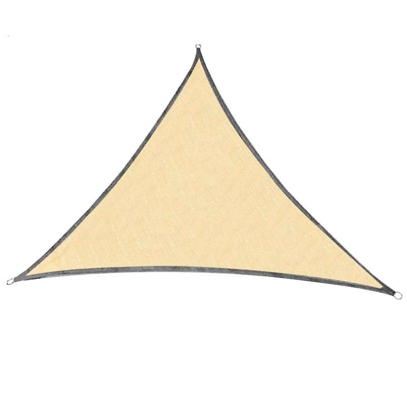 Sun Shade Sail Canopy 3x3x3meter Cover for Patio Outdoor(cream)