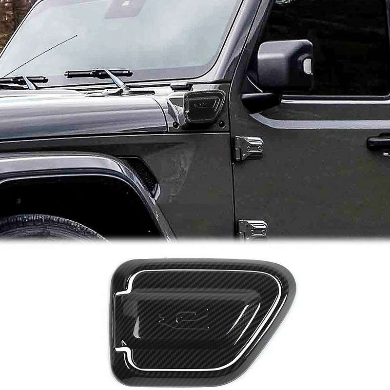 Charging Cover Trim Decor Sticker for Jeep Wrangler Jl Jt 4xe 21-22