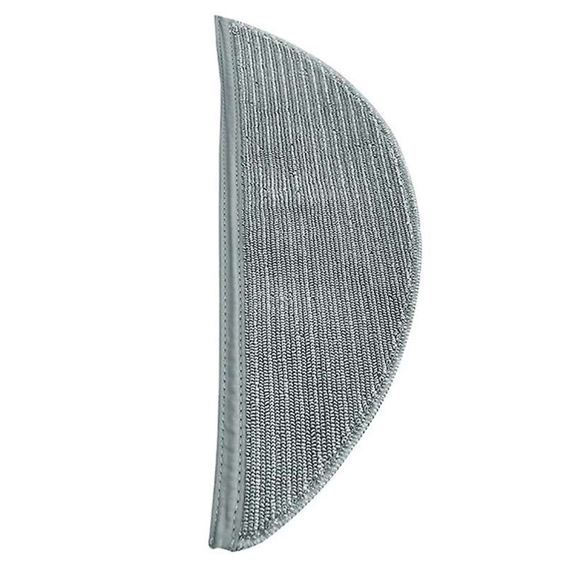 10pcs Cleaning Mop Cloth Gray and White Washable Cloth for Lydsto R1