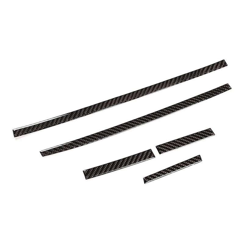 For Toyota Hilux Soft Carbon Fiber Car Central Control Board Cover