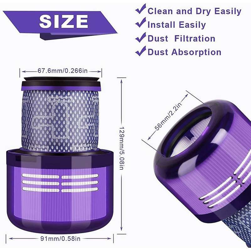 Replacement Filters for Dyson V11 V15 Sv14 Vacuum Cleaner Accessories