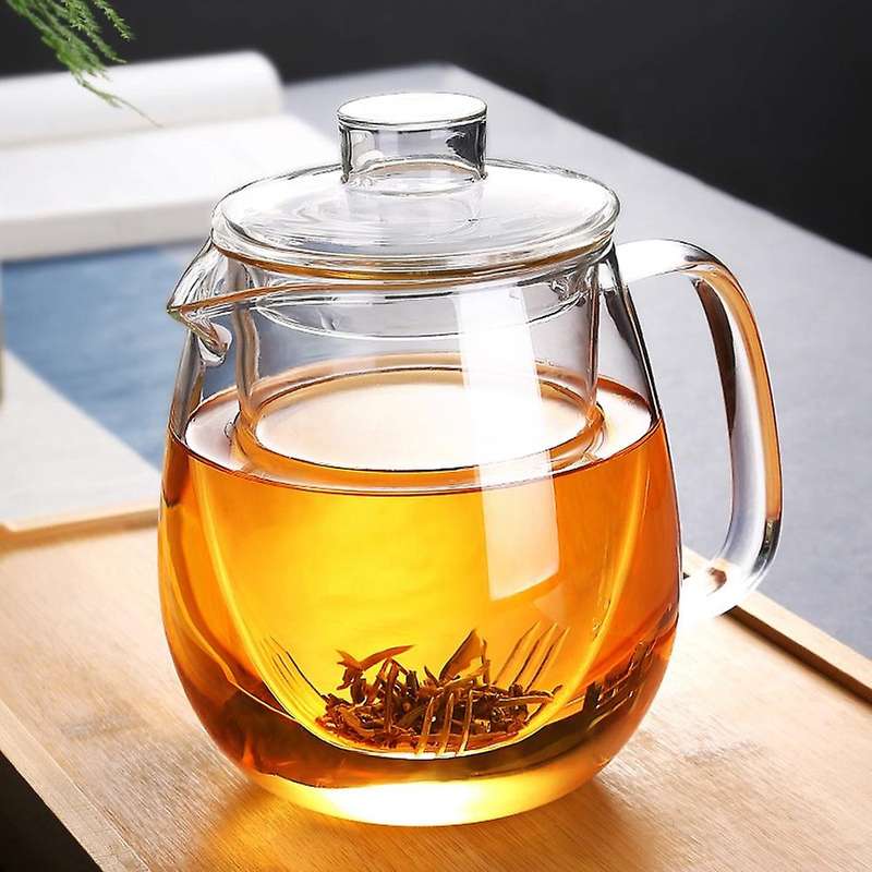 Household Glass Cold Kettle, Cool Creative Tea Making Teapot, 1200ml