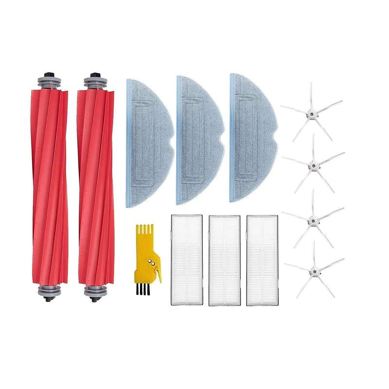 Fit for Roborock S7 T7s T7 Plus Robot Roll Brush Filter Mop Pads