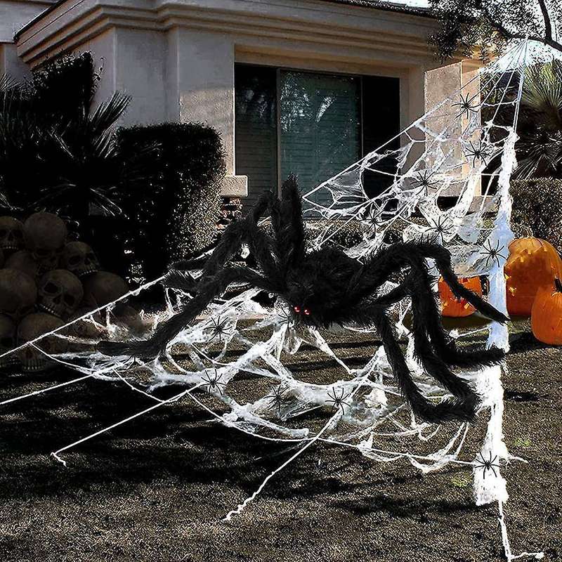 Halloween Decorations Outdoor Spider Web Decor Halloween Decorations