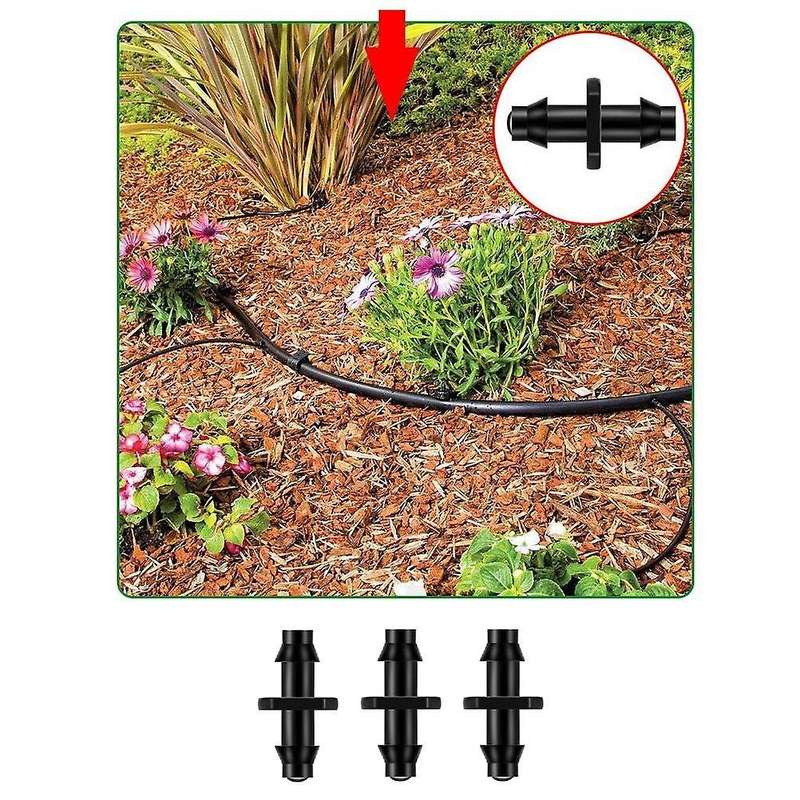 82ft 1/4inch Hose Drip Irrigation System Kit Mini Flow Dripper