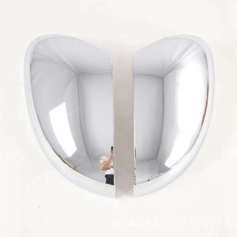 Car Abs Chrome Wing Door Side Mirror Cover Rearview Mirro Shell Cover