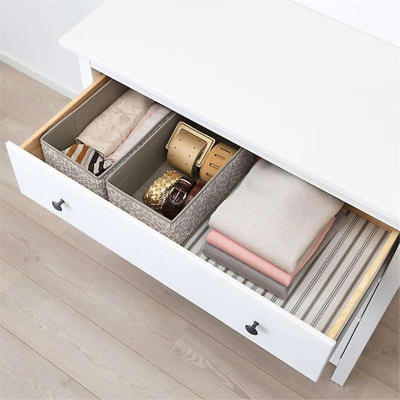 Foldable Storage Box Clothes Underwear Socks Storage Cases (khaki)