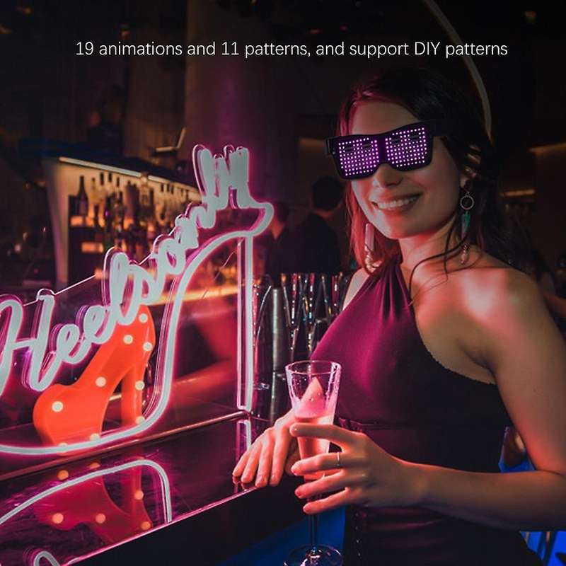 Bluetooth Led Glasses 200 Lamp Beaks Mobile Phone Bluetooth
