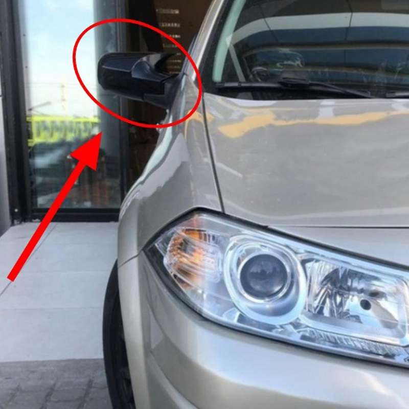 For Renault Megane Mk2 Car Door Side Rearview Mirror Cover Side