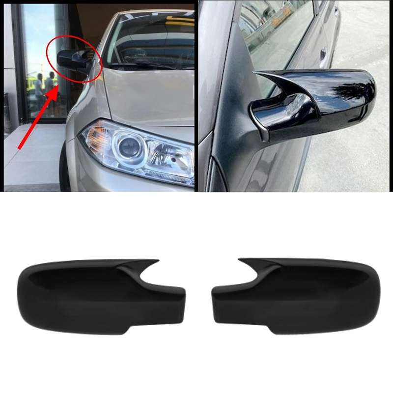 For Renault Megane Mk2 Car Door Side Rearview Mirror Cover Side