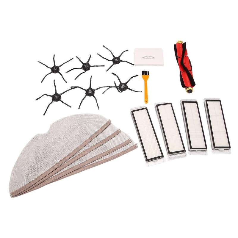34pcs Main Brush Hepa Filter for Xiaomi Roborock S6 S5 Max S60 S65