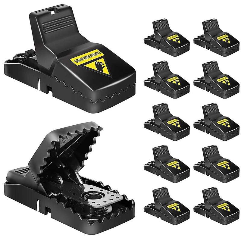 Mouse Traps, Small Rat Trap That Work, Detachable Bait Cup Safe