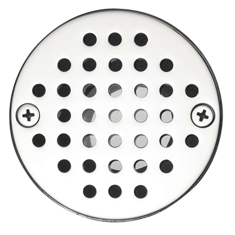 Copper Floor Drains Round Anti-clogging Shower Drain Universal