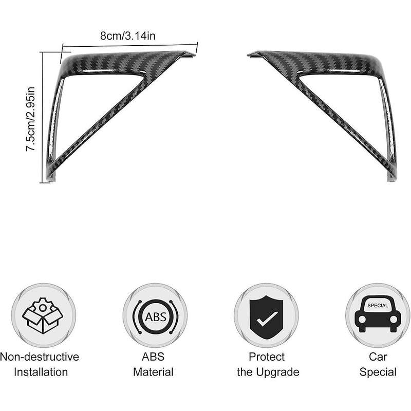 For Chevy Camaro 2010-2015 Car A Pillar Speaker Cover Trim Sticker