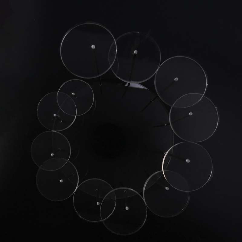 Cupcake Stand Acrylic Display Stand for Decoration Tools Transparent