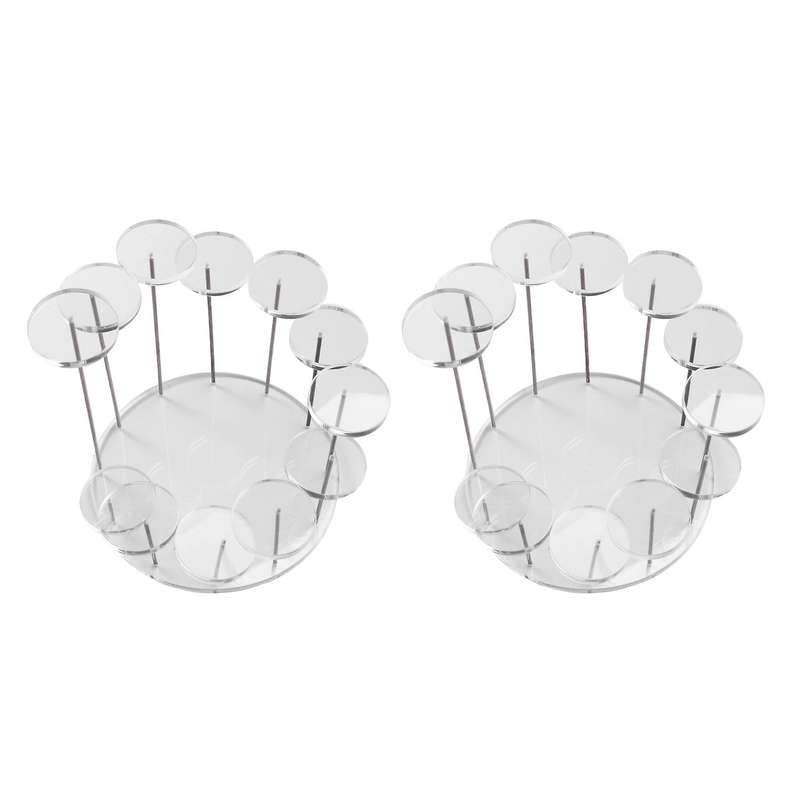 Cupcake Stand Acrylic Display Stand for Decoration Tools Transparent