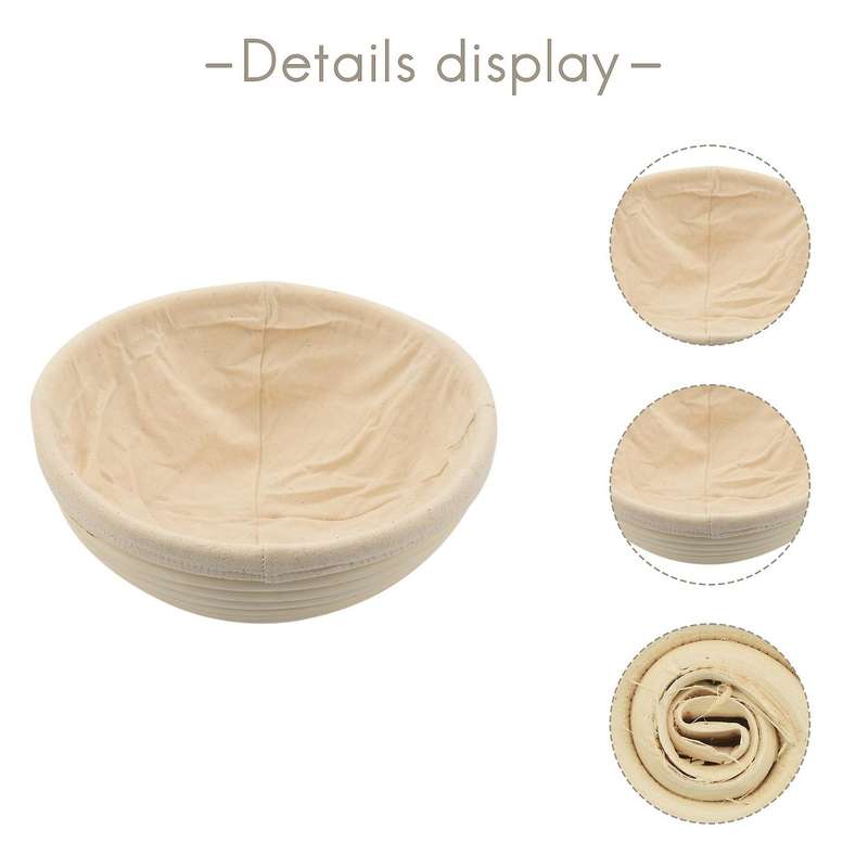 2 Pcs Round Bread Proofing Basket