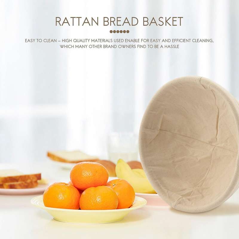 2 Pcs Round Bread Proofing Basket