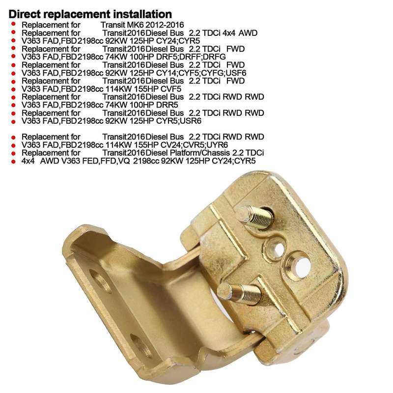 For Ford Transit-rear Door Hinge, Upper Left Yc15v42983a Metal
