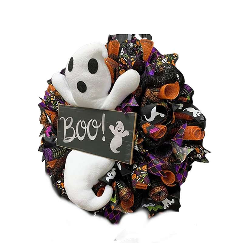 Halloween Scary Ghost Garland Atmosphere Garland Hanging Ornaments
