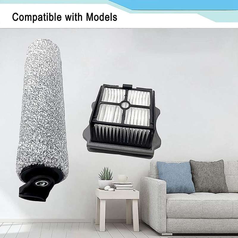 For Tineco Ifloor 3 / Floor One S3 Vacuum Cleaner Roller Brush Filter