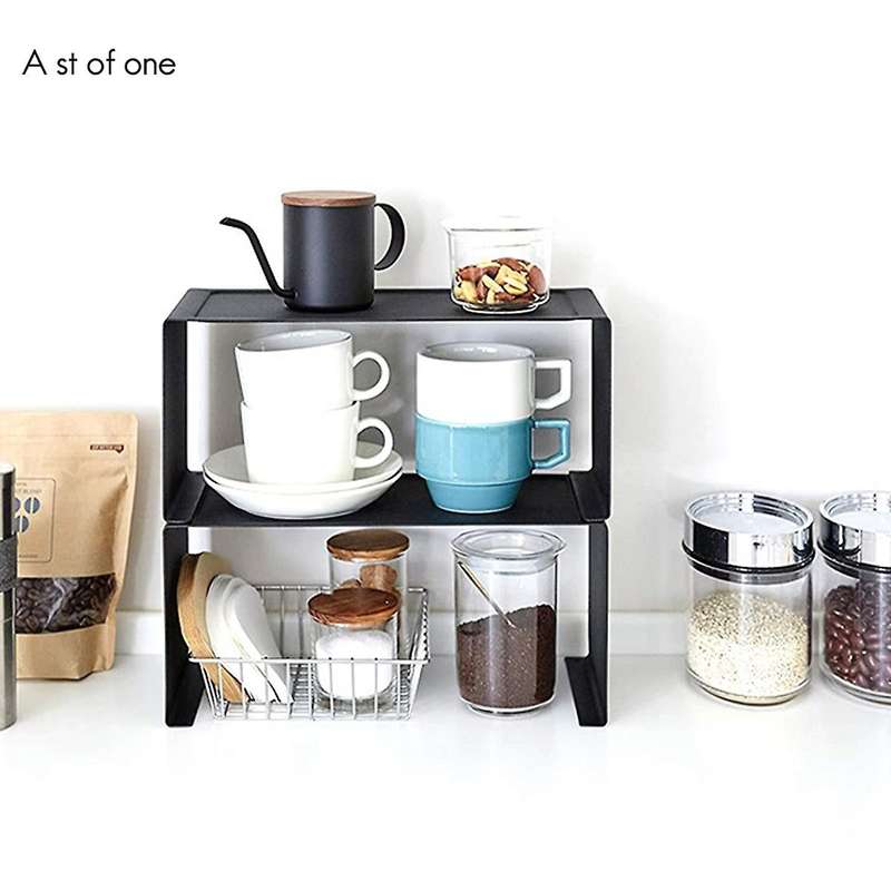 Seasoning Rack Metal Floor-standing Household Finishing Rack White