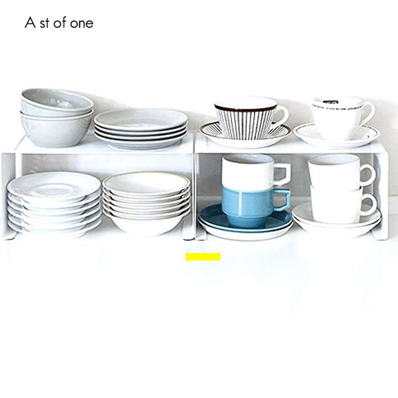 Seasoning Rack Metal Floor-standing Household Finishing Rack White