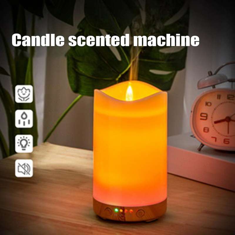 Air Humidifier Ambient Night Light Aroma Diffuser(eu Plug) B